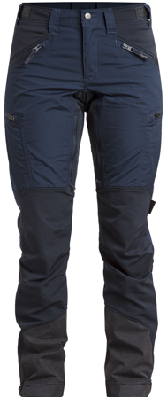 Lundhags Makke Pant naisten vaellushousut, Light Navy/Deep Blue - Housut & Shortsit