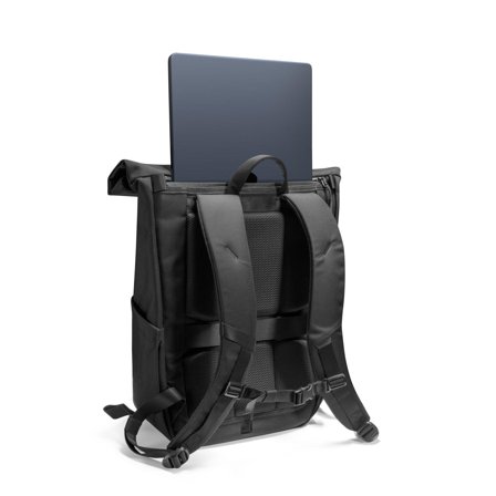 Tomtoc Navigator-T61 Rolltop Backpack Large for 17.3" laptop og 13" iPad, 48x34x18cm