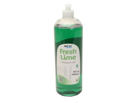Activa Handdiskmedel Fresh Lime 1L - Lyreco - Städ och hygien - Diskrengöring - Handdiskmedel