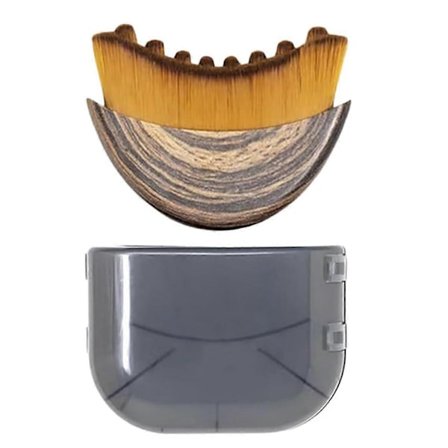 Ny lymfedrænage ansigtsbørste, tørbørste til ansigtet, lymfedrænage massageapparat til ansigt, hage & kæbelinje skulpturering