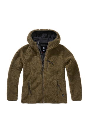 Brandit Teddyfleece Hood Women's Jacket Olive M