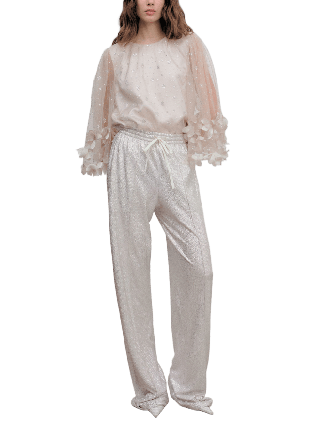 Ida Sjöstedt Carisma Top T-shirts & toppar Dam Silver 38