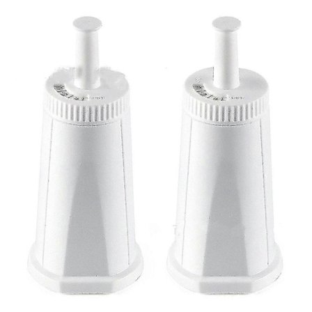 Erstatningsvandfilter Kompatibelt med Breville Sage Claro Swiss Oracle Barista Espresso Kaffemaskine - Del (2 stk., Hvid) Th