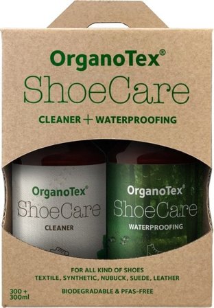 OrganoTex ShoeCare Kit Clean + Reproof Spray 2x300 ml