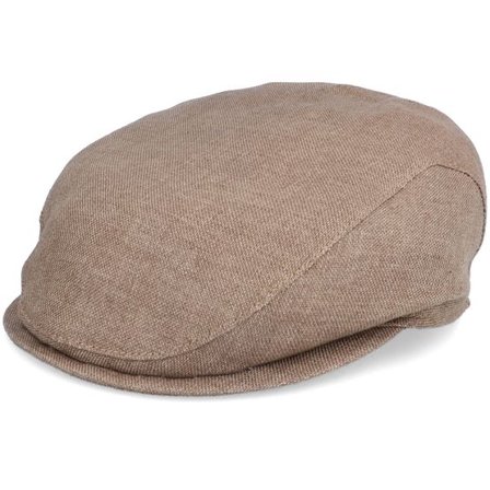 Wigéns - Brun flatcap Keps - Ivy Slim Cap Light Brown Flat Cap @ Hatstore