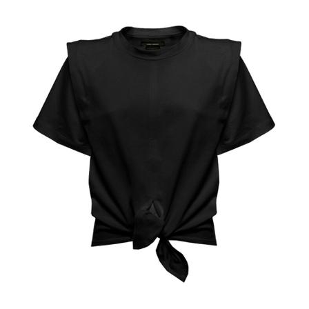 Isabel Marant Étoile, T-Shirts Czarny, Kobieta, Rozmiar: S