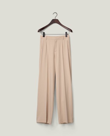 Lexington Weite Marlene-Hose, hellbeige