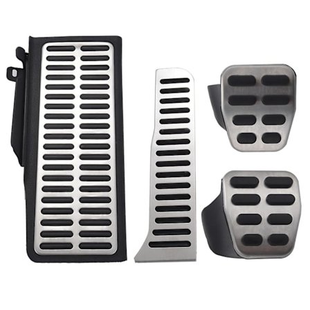 Bil Rustfrit Stål Pedal Til Golf 5 6 Mk5 Mk6 Mk5 Til A5/at/mt 4pc