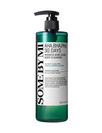 Some by Mi Aha Bha Pha 30 Days Miracle Acne Clear Body Cleanser - Nude - 400 G