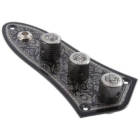 3 Jazz JB Bass Ledningsnett Kablet Kontrollplate for Deler JB-03