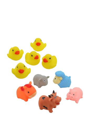 E-Packages, Bathtoys, Farm Animals + Ducks Toys Bath & Water Toys Bath Toys Multi/mønstret Rätt Start