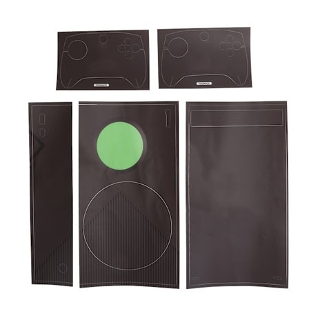 Värdkontrollklistermärke Spelkonsol Skyddande Wrap Dekaler Passar för Xbox Series S