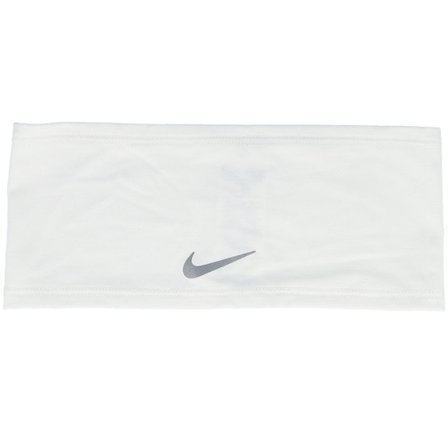Nike - White headband Beanie - Dri-fit Swoosh 2.0 White/Silver Headband @ Hatstore