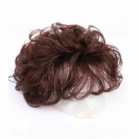 Synteettiset peruukit Musta Väri peruukki RUSKEA