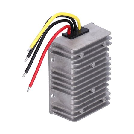 Strömomvandlare Buck Modul Aluminiumskal Spänningsregulator DC 72V till 12V 25A 300W