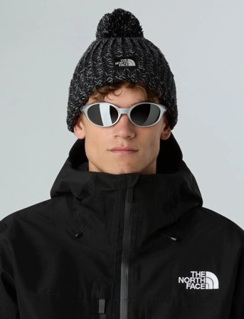 The North Face Cozy Chunky Cabin Beanie - Grey - ONE SIZE