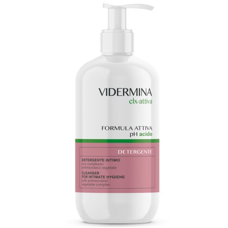 VIDERMINA CLX Detergente Intimo ph acido 500ml - Igiene Intima