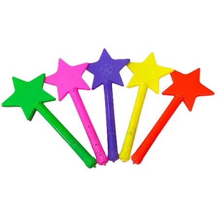 5 st LED Glow Stick Stjärna Glow Wand Ljusstavar För Fest Stjärna Ljusstav (FMY)