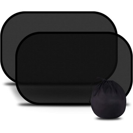 Vogn kalesje, veldig mørk UV/varmebeskyttelse, selvklebende c