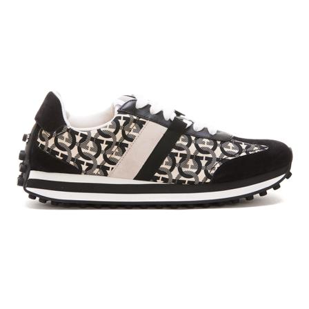 Salvatore Ferragamo, Sneakers Zwart, Heren, Maat:41 1/2 EU
