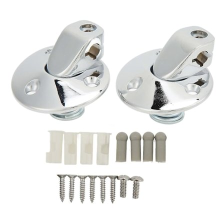 Bil Solskærm Beslag med Skruebøsning Krombelægning Udskiftning til Camaro 1967‐1969