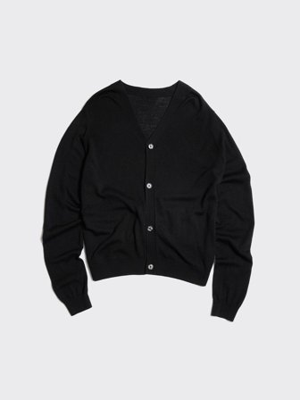 Holzweiler Merino Cardigan - Black - Men's - L