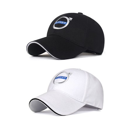 2 stk. Volvo Logo Baseball Caps, Utendørs Sportsskjerm for Menn og Kvinner[YDE]