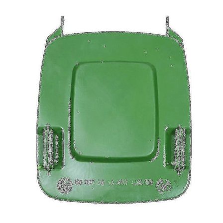 2024 1 kpl 240l Roska-astian Vaihtokansi Muovi Suuri Sanitaatiojäteastia Kansi (FMY)