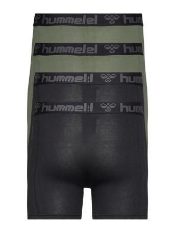 Hmlmarston 4-Pack Boxers Black Hummel