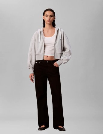 Calvin Klein Jeans Sig 90S Straight Soft Blk - Black - RG/27