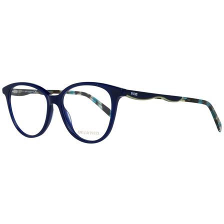 Emilio Pucci Optical Frames blå, Dam Accessoarer, Dam, Storlek: ONE SIZE