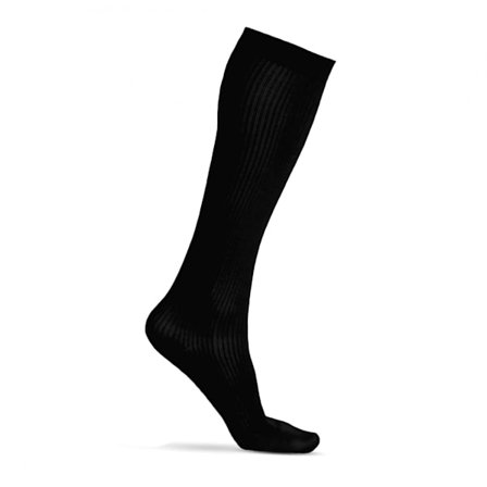 Silky Womens/Ladies Health Compression Sock (1 par) L Svart