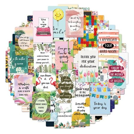 Inspirationskort 72-pack