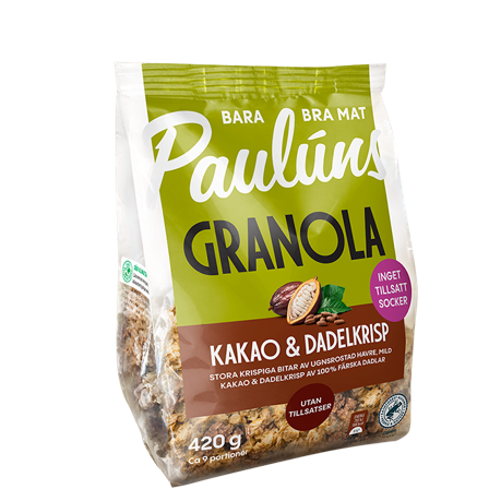 Paulúns Granola Kakao Dadler 420 g