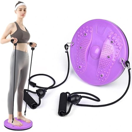 (pow yeah!)Safro Twist Trening, Surgo Twist med motstandsbånd og fotmassasje