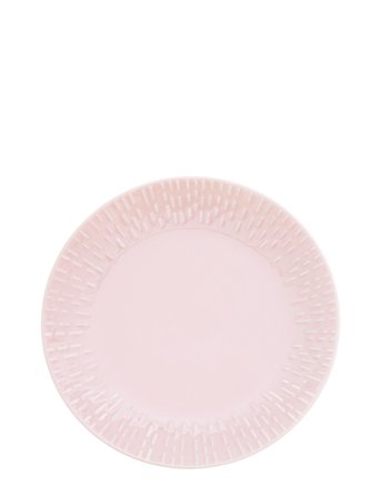 Confetti Dessert Plate W/Relief 1 Pcs Giftbox Pink Aida