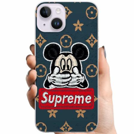 Apple Iphone 14 Plus Tpu Mobilskal Happy Sup...
