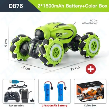 Zwn rc-bil 1:12 / 1:16 4wd radio geststyrning musik ljus stunt fjärrstyrd bil terrängkörning leksaker för barn