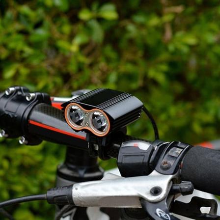 2000lm XX2 Høy Lysstyrke LED USB Sykkel MTB Sykkellys