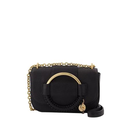 See by Chloé, New Bag in Black Leather Czarny, Kobieta, Rozmiar: ONE Size