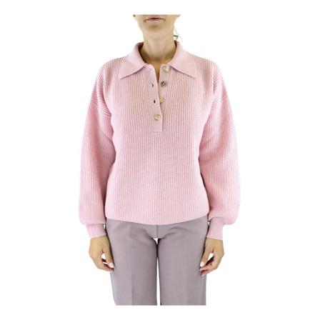 Ballantyne, Round-neck Knitwear Roze, Dames, Maat:S