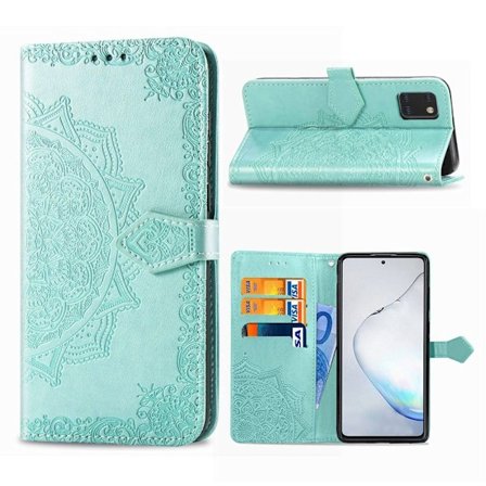 Mandala Samsung Galaxy Note 10 Lite etui - Grøn