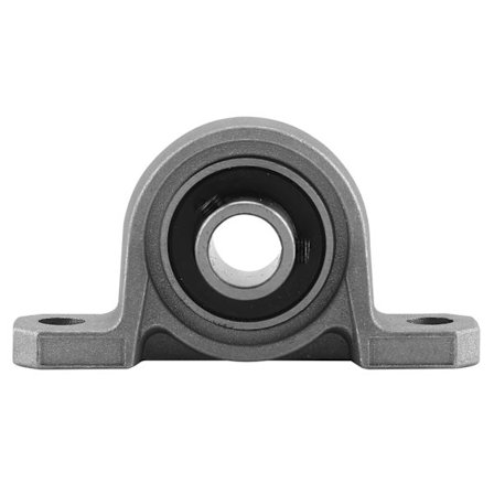 10 mm zinklegering monteret lejehus med kuglelejeindsats, metalaksel KP000