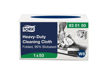 TORK Rengöringsduk Kraftig W8 99% biobaserad 50/fp - Lyreco - Städ och hygien - Städdukar och diskdukar - Städdukar - Alltork