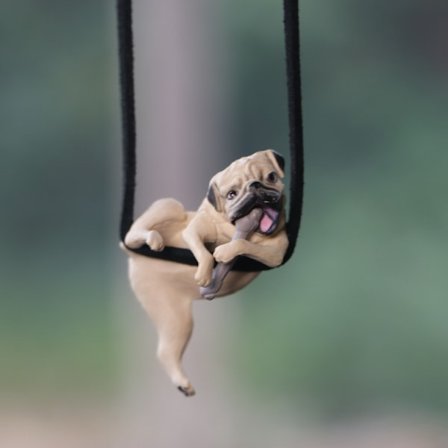 Hunde bakspejl - Bilophæng - Sjov Bulldog hængende vedhæng sving Bu