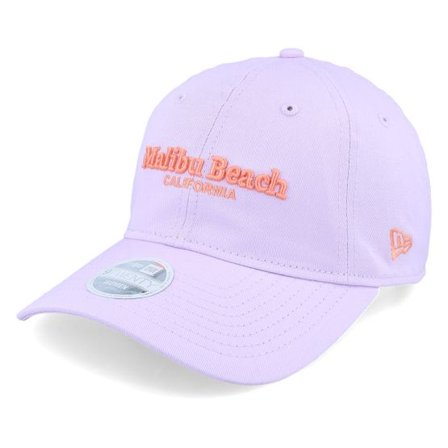 New Era - Lila unconstructed Keps - Womens Wordmark 9TWENTY Pastel Lilac Dad Cap @ Hatstore