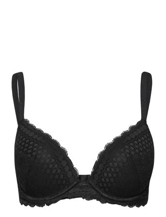 Cherie Cherie - N*2 Classique Lingerie Bras & Tops Push Up Bras Musta Etam