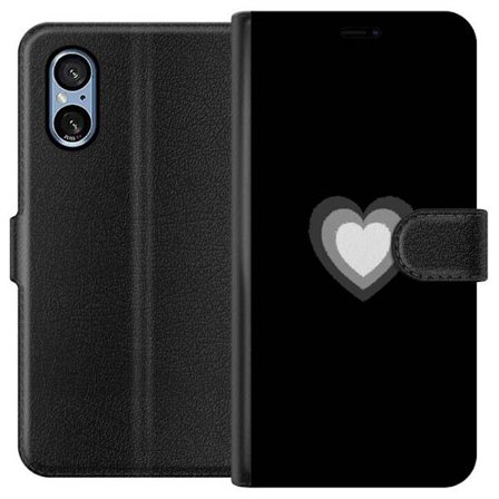 Kompatibel Tegnebogsetui til Sony Sony Xperia 10 VI Soft Glow Heart