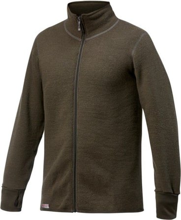 Woolpower Full Zip Jacket 600 Pine Green - Woolpower