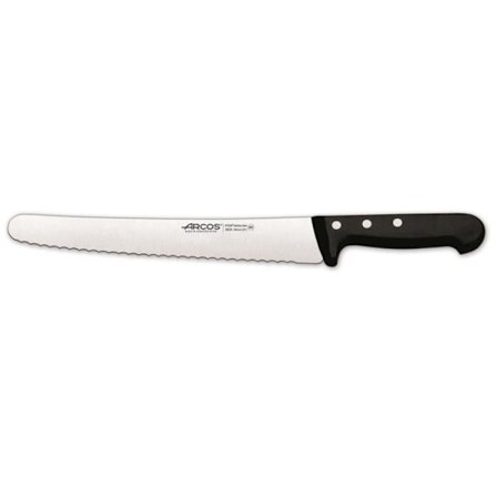 Arcos Universal 283904 konditorkniv i nitrum stål, med Mango i polyoxymethylen og 25 cm klinge i etui.